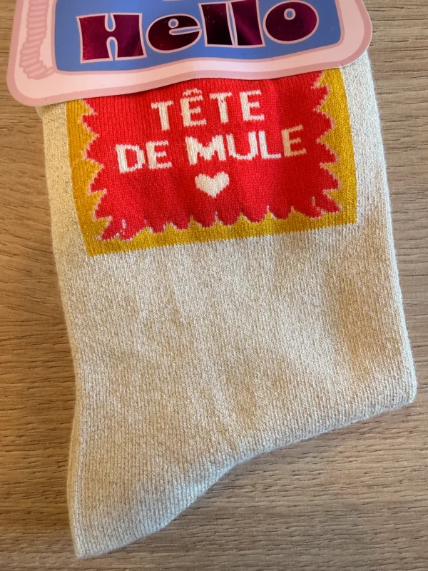 Chaussettes à Messages à Paillettes | Dream By C
