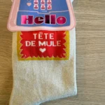 Chaussettes à Messages à Paillettes | Dream By C