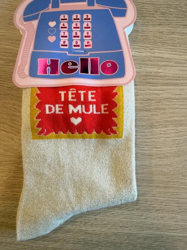 Chaussettes à Messages à Paillettes | Dream By C