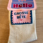 Chaussettes à Messages à Paillettes | Dream By C