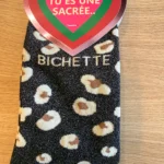 Chaussettes Paillettes Léopard Femme | Dream By C