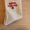 Chaussettes Paillettes SUPER MAMAN | Dream By C
