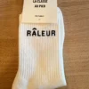 Chaussettes Râleur Hommes Blanc | Dream By C