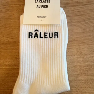 Chaussettes Râleur Hommes Blanc | Dream By C