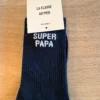 Chaussettes Super Papa Hommes | Idée Cadeau | Dream By C