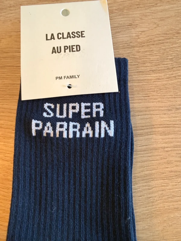 Chaussettes Super Parrain Hommes | Idée Cadeau | Dream By C