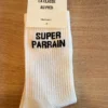 Chaussettes Super Parrain Hommes | Idée Cadeau | Dream By C