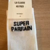 Chaussettes Super Parrain Hommes | Idée Cadeau | Dream By C