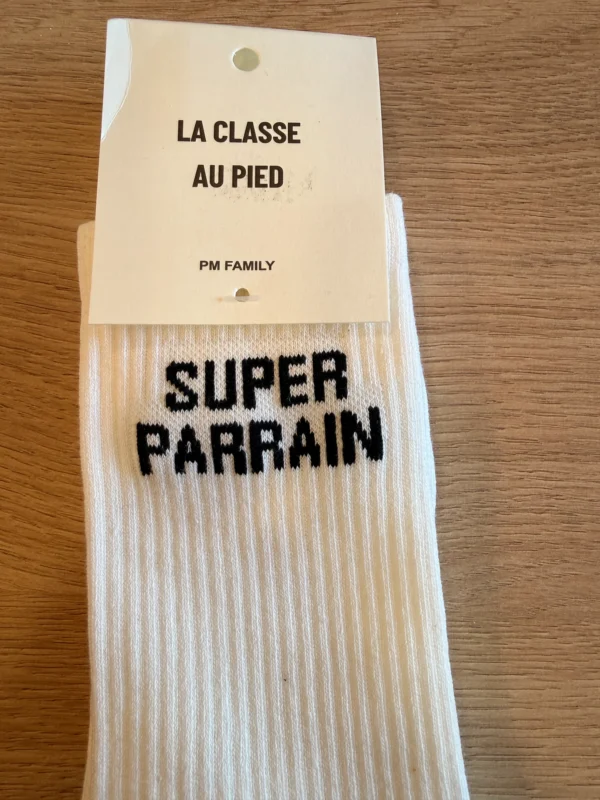 Chaussettes Super Parrain Hommes | Idée Cadeau | Dream By C