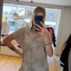 Chemise Taupe Cachemire Coupe Large | Dream By C