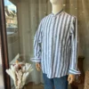 chemises-grosses-rayures-hommes-de-couleur- Chemise Grosses Rayures Homme Col Mao | Dream By C