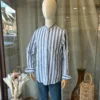 chemises-grosses-rayures-hommes-de-couleur-dream- Chemise Grosses Rayures Homme Col Mao | Dream By C