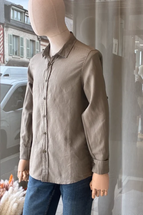 Chemise Lin Homme Unie – 3 Coloris | Dream By C