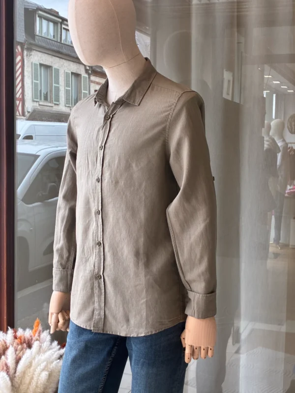 Chemise Lin Homme Unie – 3 Coloris | Dream By C