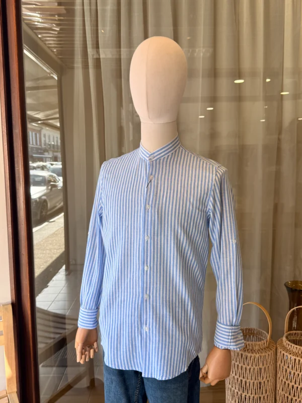 Chemise Lin Homme Col Mao – 3 Coloris | Dream By C