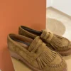 Mocassins Franges Semelle Crantée | Dream By C