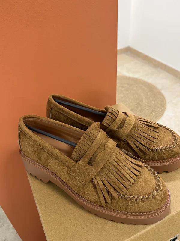 Mocassins Franges Semelle Crantée | Dream By C