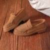 Mocassins Franges Semelle Crantée | Dream By C