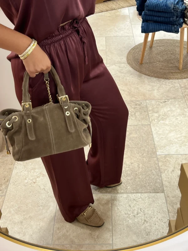 Pantalon Fluide Satiné Femme – 5 Coloris | Dream By C