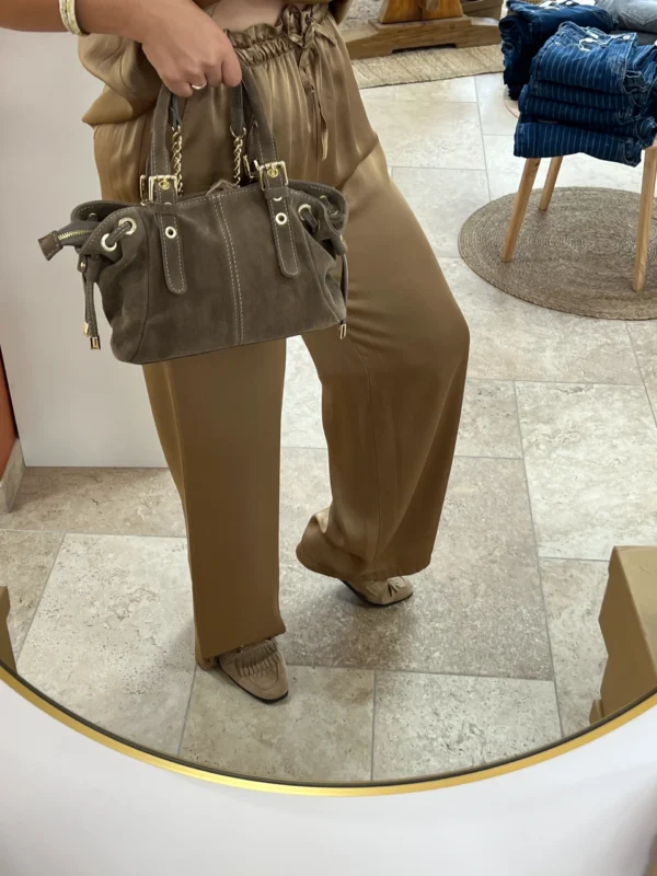 Pantalon Fluide Satiné Femme – 5 Coloris | Dream By C