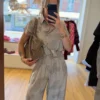 Pantalon Fluide Taupe Cachemire | Dream By C
