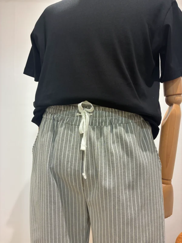 Pantalon Homme Rayures Taille Élastique | Dream By C