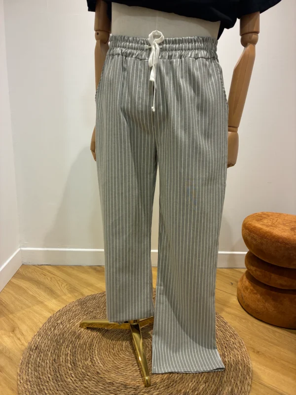 Pantalon Homme Rayures Taille Élastique | Dream By C