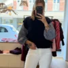 Pull Sans Manches Col Vagues | Dream By C