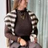 Pull Sans Manches Col Vagues | Dream By C