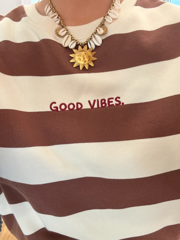 Sweat Good Vibes Mixte Matchy Matchy | Dream By C