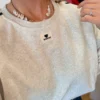 Sweat Amour Bandes Blanches Oversize | Dream By C