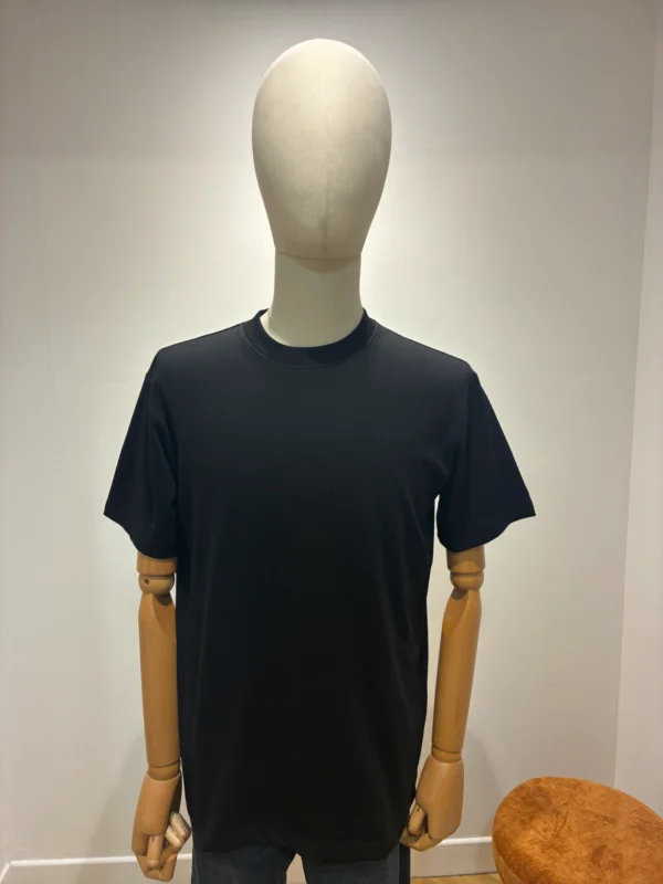 tshirts-hommes-unis-couleur-noir T-shirt Homme Uni Coupe Regular – 4 Coloris | Dream By C
