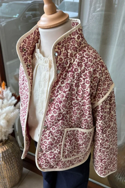 Veste Matelassée Liberty Enfant Matchy Matchy | Dream By C