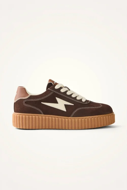 Baskets creepers marron femme | Dream By C
