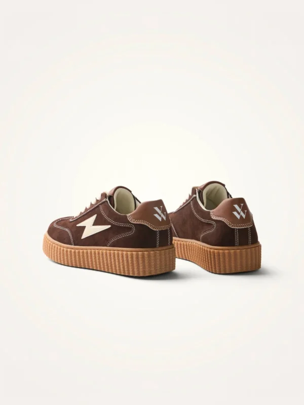 Baskets creepers marron femme | Dream By C