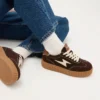 Baskets creepers marron femme | Dream By C