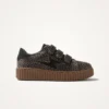 Baskets imprimé guépard taupe MAGGIE Originals | Dream By C