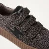 Baskets imprimé guépard taupe MAGGIE Originals | Dream By C