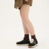 Baskets nylon noir femme FLOW Initials | Dream By C
