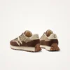 Baskets paillettes or femme FLOW Initials chocolat | Dream By C