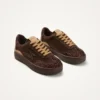 Baskets semelle chevrons marron femme | Dream By C
