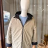 Doudoune Courte Réversible Beige Noire | Dream By C
