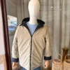 Doudoune Courte Réversible Beige Noire | Dream By C