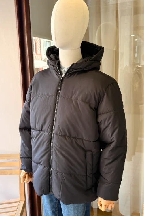 Doudoune Noire Blend Homme | Dream By C