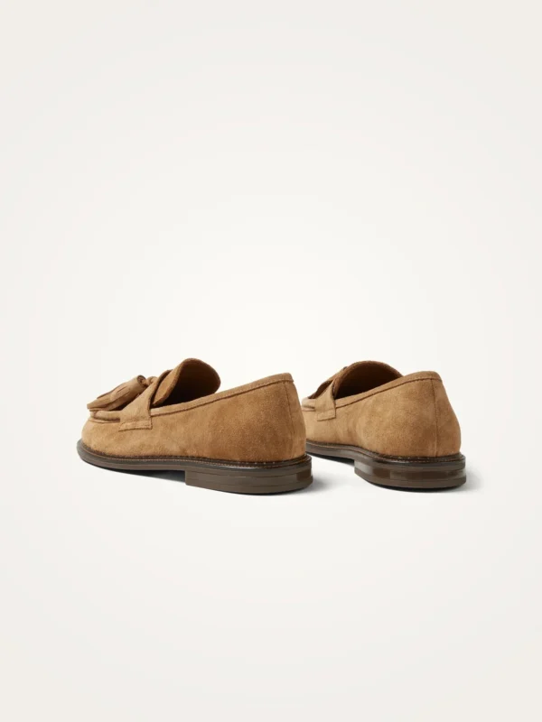 Mocassins pampilles suède camel WILLOW | Dream By C
