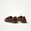 Mocassins pampilles suède chocolat WILLOW | Dream By C