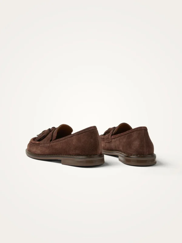 Mocassins pampilles suède chocolat WILLOW | Dream By C