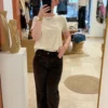 Pantalon Velours Flare Chocolat B.Young | Dream By C