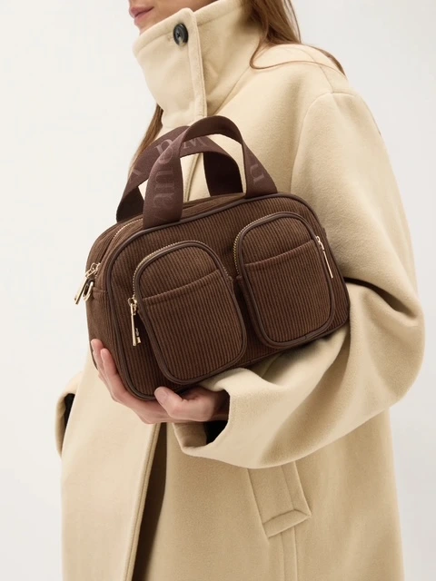 Sac à Main Mini Odéon Vanessa Wu Chocolat | Dream By C