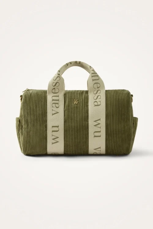 Sac Adrienne Velours Kaki Vanessa Wu | Dream By C